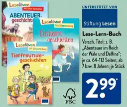 Aldi Süd Stiftung Lesen Lese-Lern-Buch Angebot