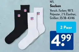 Aldi Süd NFL Socken Angebot