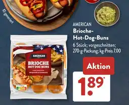 Aldi Süd AMERICAN Brioche- Hot-Dog-Buns Angebot