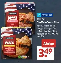 Aldi Süd AMERICAN Stuffed-Crust-Pizza Angebot