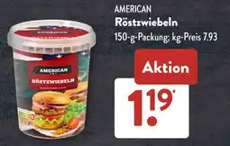 Aldi Süd AMERICAN Röstzwiebeln Angebot