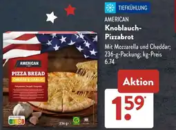 Aldi Süd AMERICAN Knoblauch- Pizzabrot Angebot