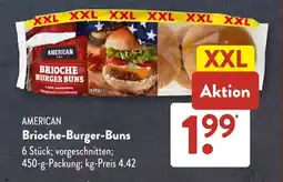 Aldi Süd AMERICAN Brioche-Burger-Buns Angebot