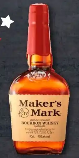 Aldi Süd MAKER'S MARK Kentucky Straight Bourbon Whisky Angebot