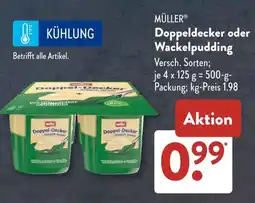 Aldi Süd MÜLLER Doppeldecker oder Wackelpudding Angebot