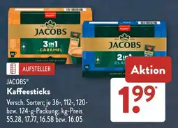 Aldi Süd JACOBS Kaffeesticks Angebot