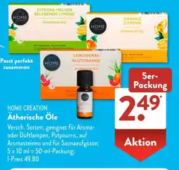 Aldi Süd HOME CREATION Ätherische Öle Angebot