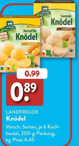 Aldi Süd LANDFREUDE Knödel Angebot