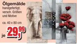 Möbelfundgrube Ölgemälde ca. 40 x 80 cm Angebot