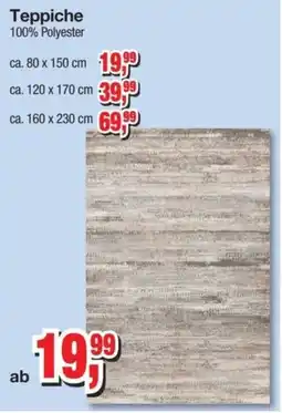 Möbelfundgrube Teppiche ca. 80 x 150 cm Angebot