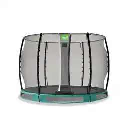 Netto Marken-Discount EXIT Allure Classic Bodentrampolin ø305cm - grün Angebot