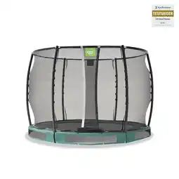 Netto Marken-Discount EXIT Allure Premium Bodentrampolin ø305cm - grün Angebot