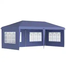 Netto Marken-Discount Outsunny Faltpavillon Stahl, Polyester Angebot