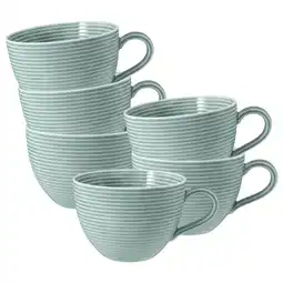 Netto Marken-Discount Seltmann Weiden Milchkaffeetassen Beat Color Glaze 0,35 l 6er Set Angebot