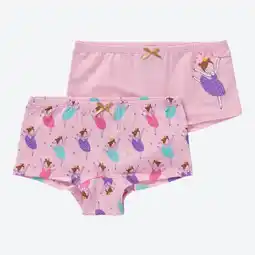 NKD Kinder-Mädchen-Panty mit Druck, 2er-Pack Angebot