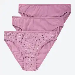 NKD Damen-Minislip aus Baumwolle, 3er-Pack Angebot
