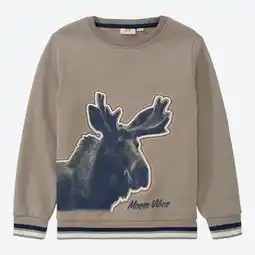 NKD Kinder-Jungen-Sweatshirt mit Elch-Druck Angebot
