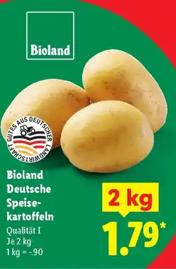 Lidl Bioland Deutsche Speise- kartoffeln Angebot