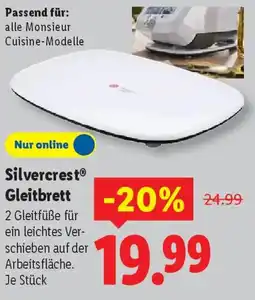 Lidl Silvercrest Gleitbrett Angebot