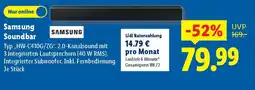 Lidl Samsung Soundbar Angebot