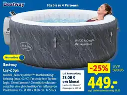 Lidl Bestway Lay-Z Spa Angebot