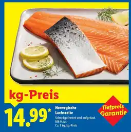 Lidl Norwegische Lachsseite Angebot