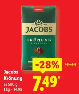 Lidl Jacobs Krönung Angebot