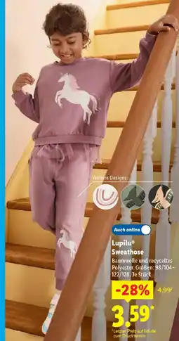 Lidl Lupilu Sweathose Angebot