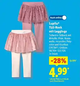 Lidl Lupilu Tüll-Rock mit Leggings Angebot