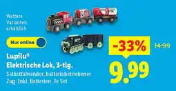 Lidl Lupilu Elektrische Lok, 3-tlg. Angebot