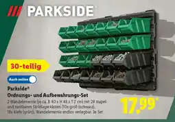 Lidl Parkside Ordnungs- und Aufbewahrungs-Set Angebot