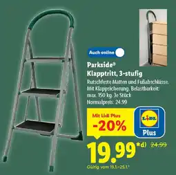 Lidl Parkside Klapptritt, 3-stufig Angebot
