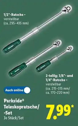 Lidl Parkside Teleskopratsche/ -Set Angebot