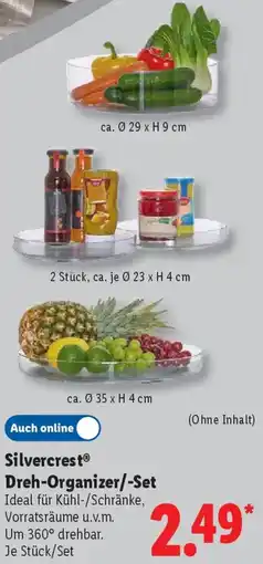 Lidl Silvercrest Dreh-Organizer/Set Angebot