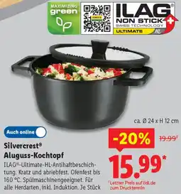 Lidl Silvercrest Aluguss-Kochtopf Angebot
