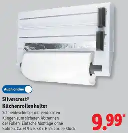 Lidl Silvercrest Küchenrollenhalter Angebot