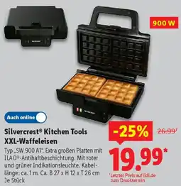 Lidl Silvercrest Kitchen Tools XXL-Waffeleisen Angebot