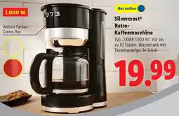 Lidl Silvercrest Retro Kaffeemaschine Angebot