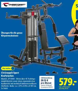 Lidl Christopeit Sport Kraftstation Angebot