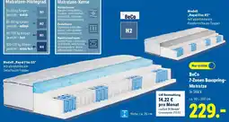 Lidl BeCo 7-Zonen Boxspring Matratze Angebot