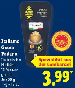 Lidl Italiamo Grana Padano Angebot