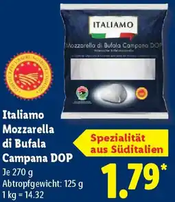 Lidl Italiamo Mozzarella di Bufala Campana DOP Angebot