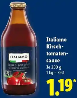 Lidl Italiamo Kirschtomatensauce Angebot