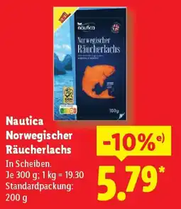 Lidl Nautica Norwegischer Räucherlachs Angebot