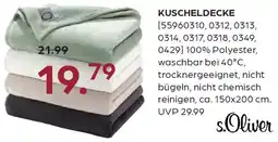 Möbel Buss s.Oliver Kuscheldecke Angebot