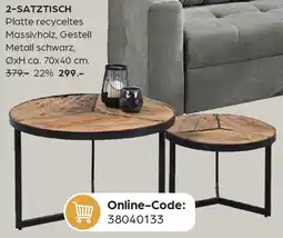 Möbel Buss 2-Satztisch Angebot