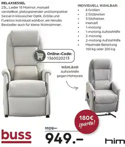 Möbel Buss Himolla Relaxsessel Angebot
