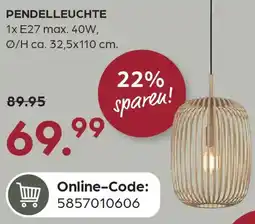 Möbel Buss Pendelleuchte Angebot