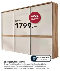 Möbel Buss Schwebetürenschrank Angebot