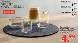 Zurbrüggen Collection Alberto MARTINELLI Espressogläser doppelwandig, 2er-Set Angebot